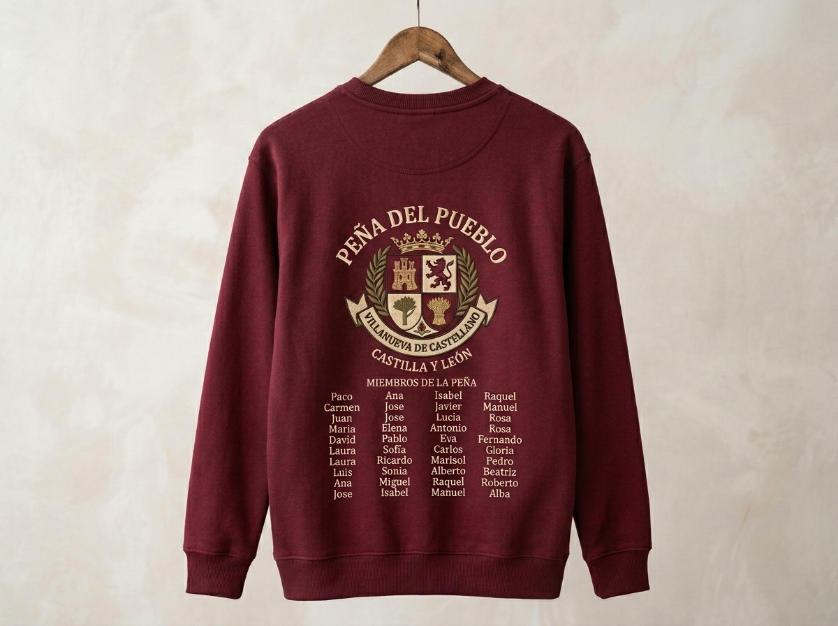 Sudaderas personalizadas para colegios mayores